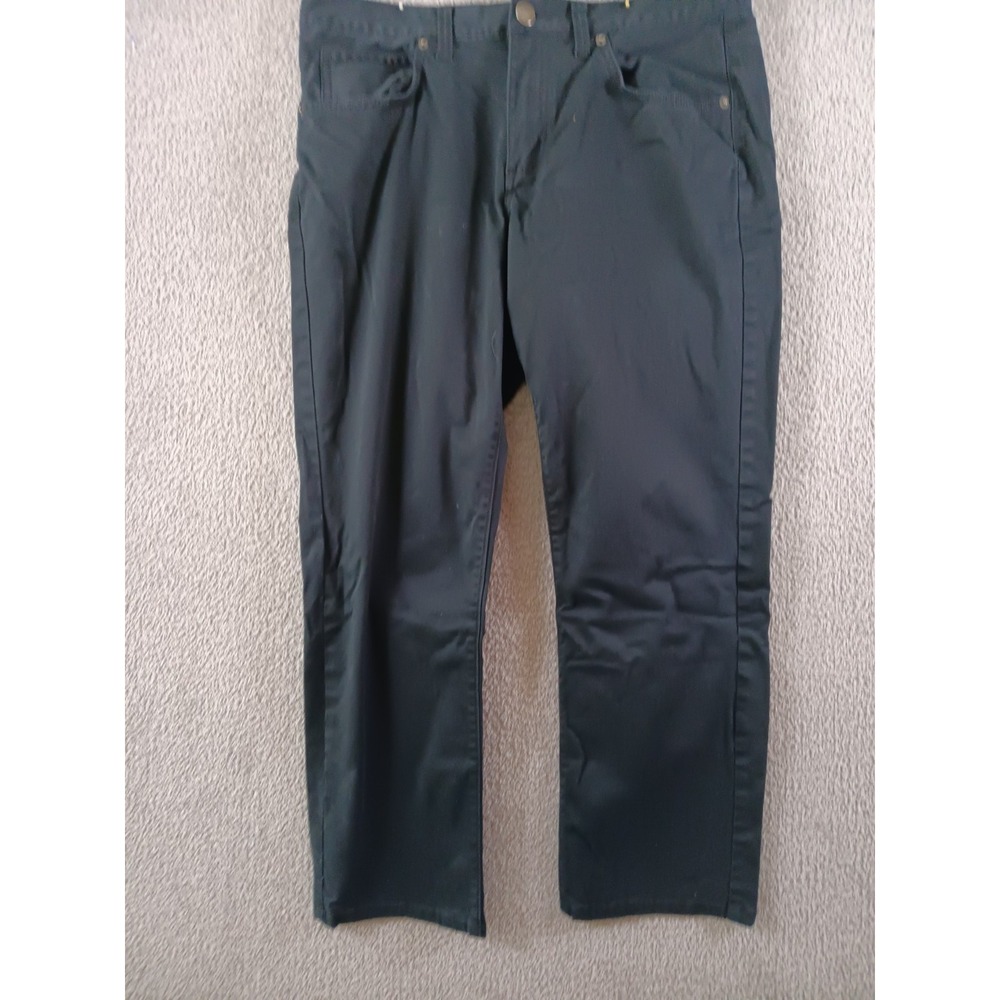 Marc Anthony Mens 33x30 Navy Blue Slim Fit 5 Pocket Chino Casual Pants